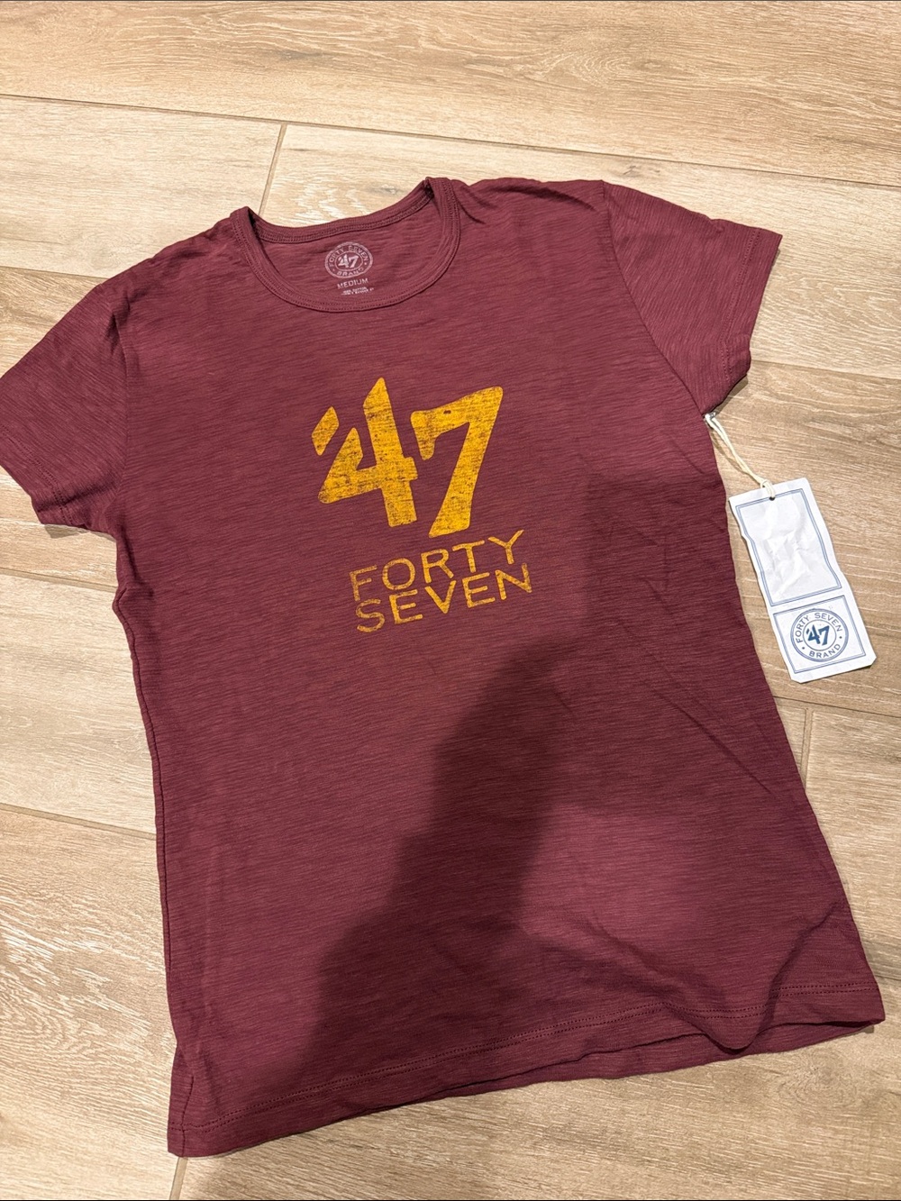 47 Brand Tee Medium  Women’s